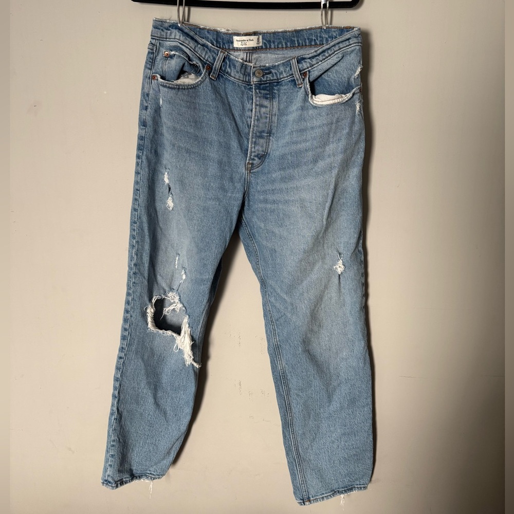 Abercrombie & Fitch The Dad High Rise - 32/14 R
